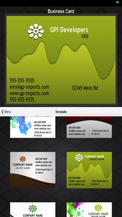 Business Card Builder screenshot-3