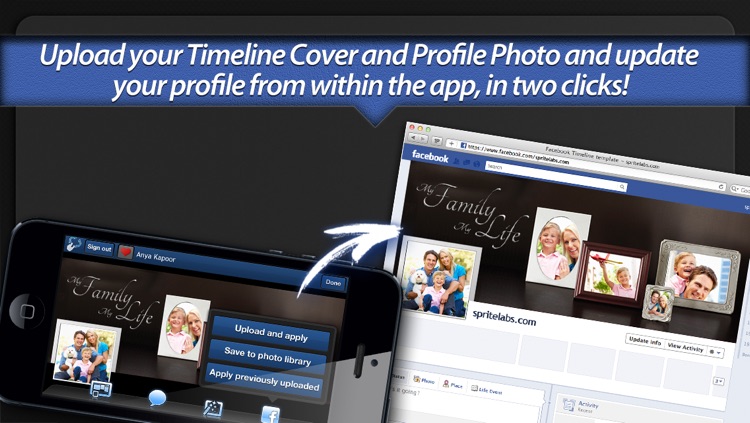 Photo Covers for Facebook LITE: Timeline Editor screenshot-4