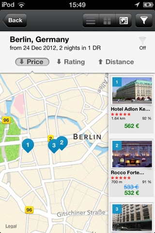 Hotelsnapper Hotel Suche – 300.000 Hotels weltweit vergleichen und die billigsten Preise finden bei Booking.com, Expedia, Agoda, hotels.com, uvm. screenshot 4