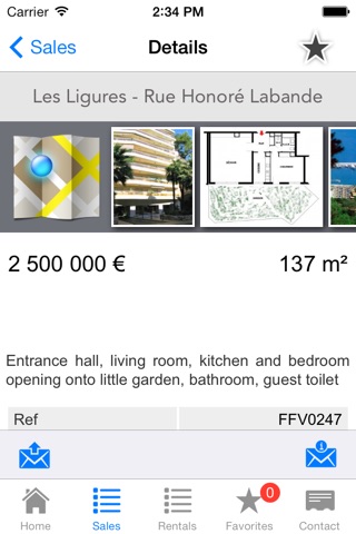 Cristea-Flandrin Immobilier Monaco screenshot 3