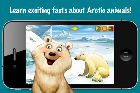 North Pole - Animal Adventures for Kids! screenshot 3