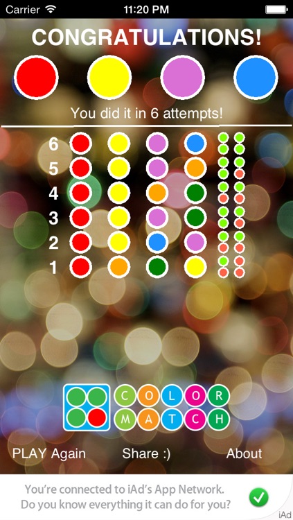 Color Match - Mastermind screenshot-3