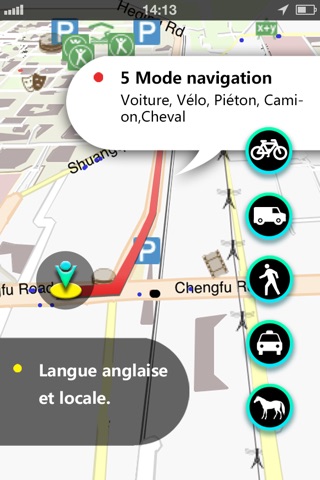 France GPS screenshot 2