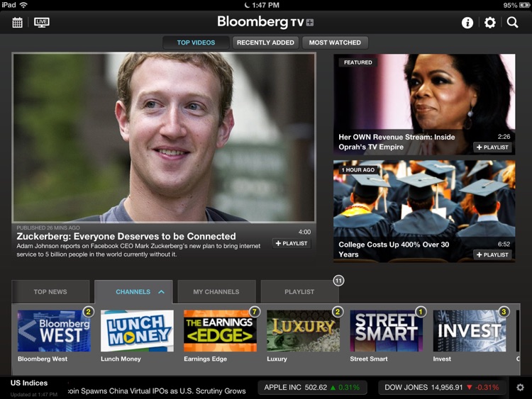 Bloomberg TV+ by Bloomberg Finance LP