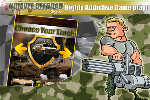 Army Battle Humvee Dessert Offroad Racing Assault : Drive Real Armour Troop Car Race Games screenshot 2