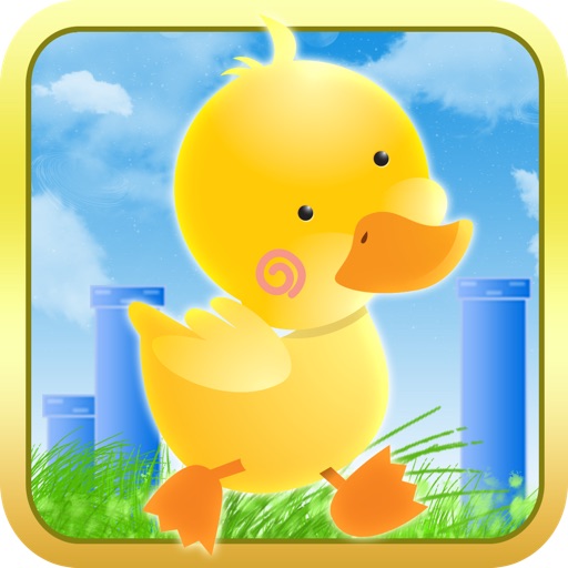 Cute Jumpy Duck - flap your wings and have fun icon