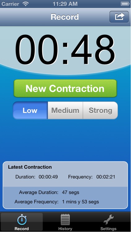 Track your Contractions