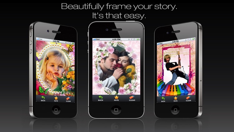 Foto Frame DLX- easy Arty Superimpose yr Picture Frames Chop + Photo Frames + Picture Collage for Instagram Free screenshot-3