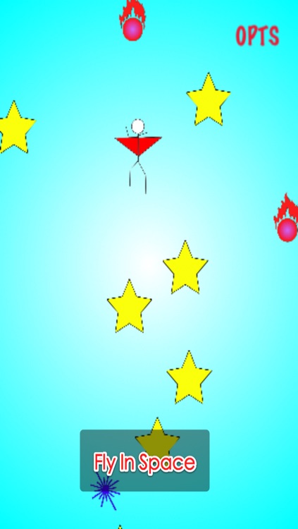 Adventure of Stickman: Fly In Space Free - Action Game