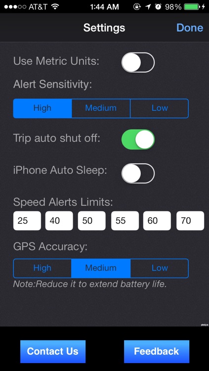 Speed n Miles - Speedometer with Trip Computer screenshot-4