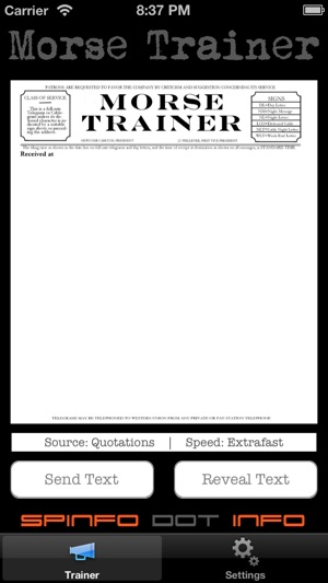 Morse Trainer App(圖1)-速報App