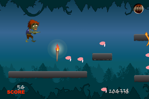 Monster Shooter Hunting Evil Zombie Quest - Jumping For Brain Run Free screenshot 3