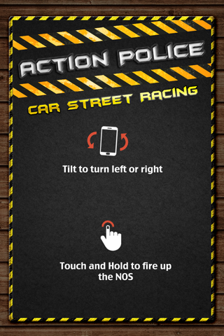 Action Police Car Street Race - Nitro Cops Extreme Heat screenshot 4