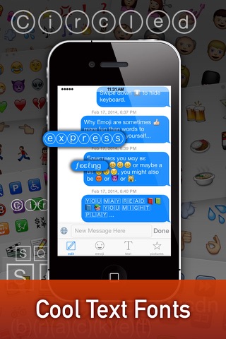 Emoji Keyboard + CoolText Free screenshot 2