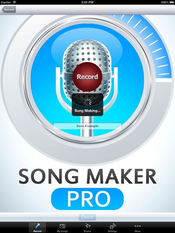 Song Maker Pro for iPad