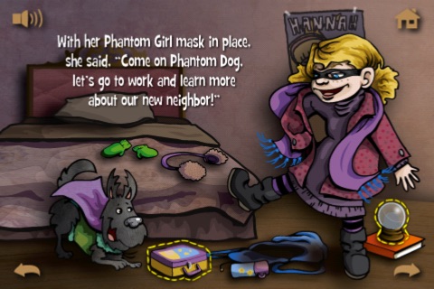 Violet and the Mystery Next Door Lite - Interactive Children's Storybook screenshot 2