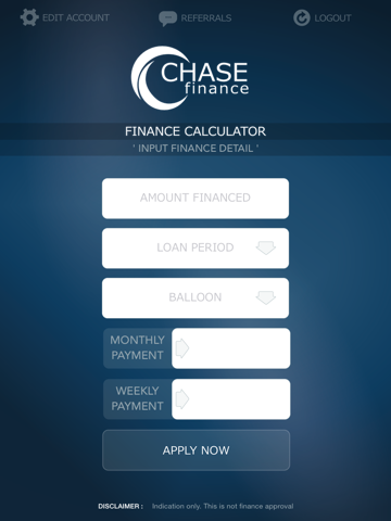 Chase Finance Loan Calculator Business Chase Finance