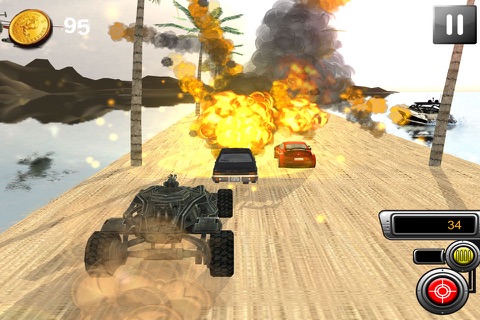 Bandit Buggy Gun Racer Free screenshot 2