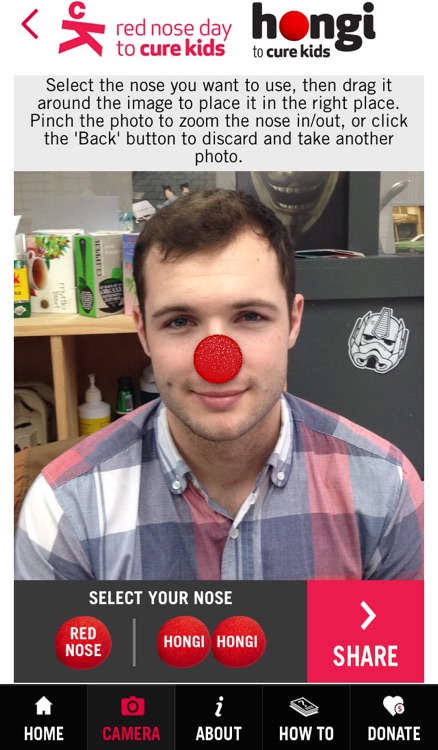 Cure Kids Red Nose Hongi screenshot-3
