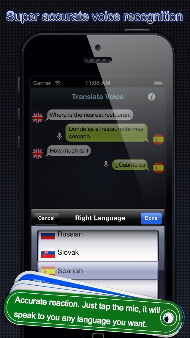 iTranslator for speech to speech translationのおすすめ画像3