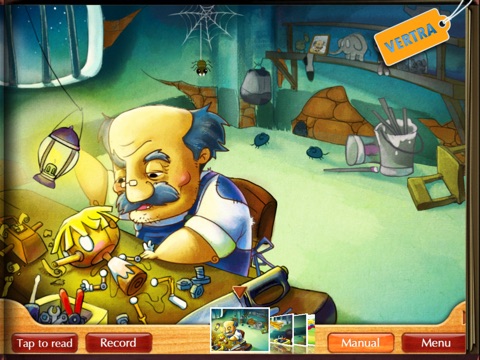 Finger Books-Pinocchio HD screenshot 2
