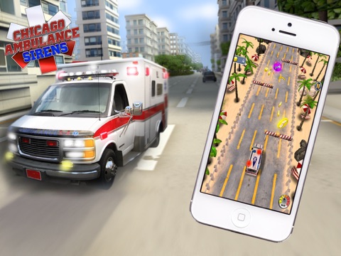 Chicago Ambulance - Sirens: Quick 3D Emergency Car Driving Gameのおすすめ画像3