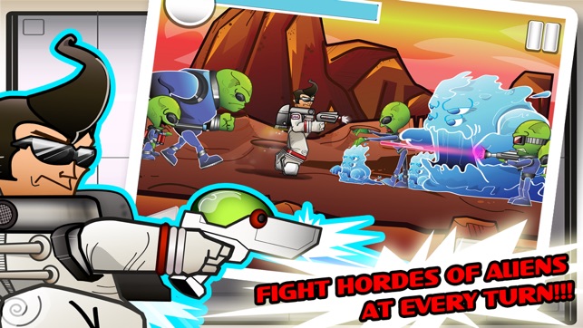 Action Adventure Hero vs Alien Space Shooter Free War Games (圖5)-速報App