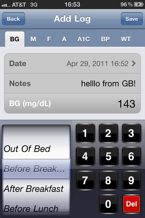 Glucose Buddy - Diabetes Logbook Manager w/syncing, Blood Pressure, Weight Tracking