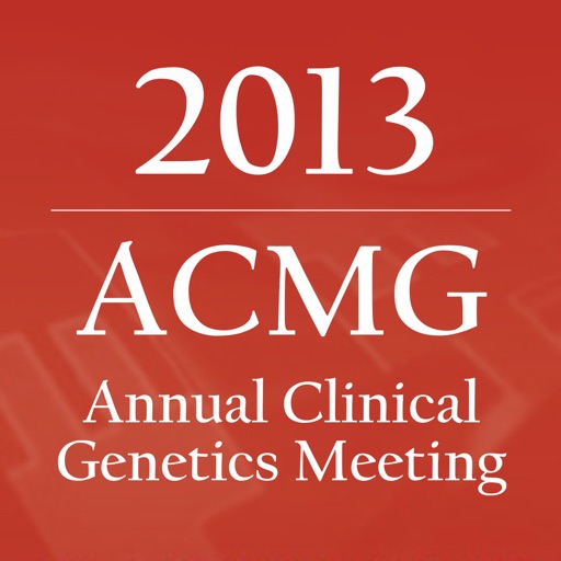 2013 ACMG Annual Clinical Genetics Meeting