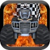 Monster Truck Hill Racing Game