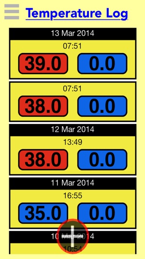 Temperature Log