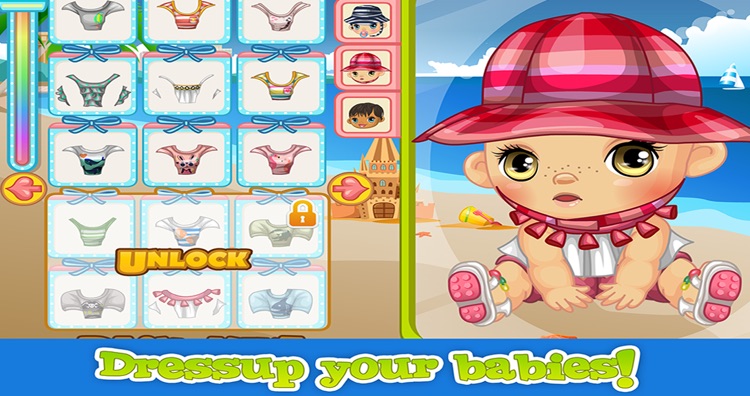 Beach Baby - Kids Games