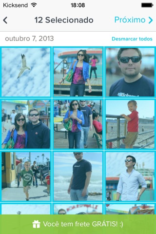 Kicksend: Send & Print Photo Albums, Instagram Pictures, and Your Edited Photos with Effects & Filters screenshot 4