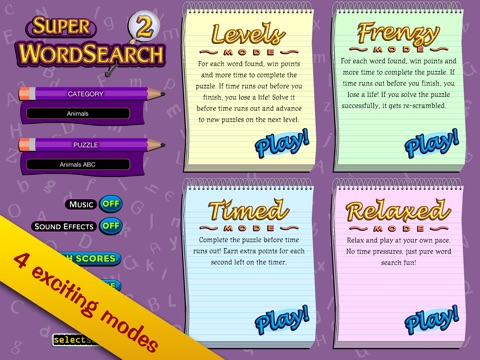 Super Word Search! 2 - Seek and Find Puzzles screenshot 3