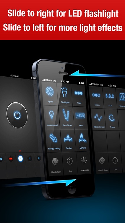 iHandy Flashlight Pro screenshot-3