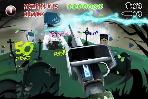 Paper Zombie Halloween screenshot 3