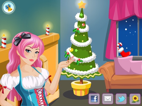 Holiday Princess Dress Up HD screenshot 3