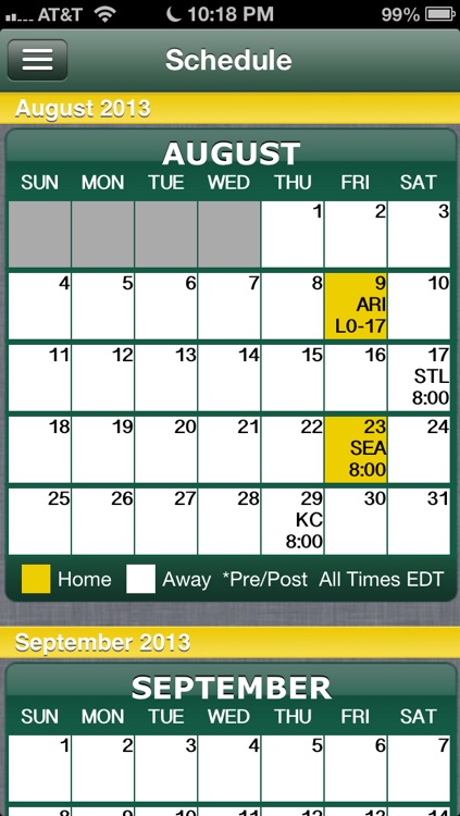 Football Live - Green Bay Edition