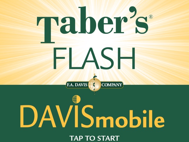 DavisMobile Taber's Flash Cards for iPad