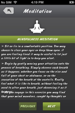 iMeditation App screenshot 4