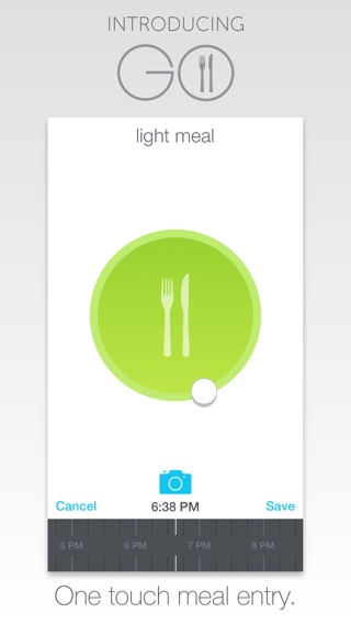 GO - Meal and Fitness Trackerのおすすめ画像1