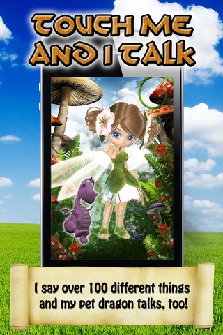 Little Pretty Talk Tinker Bell Fashion Faries Princesses for iPhone & iPod Touch screenshot 2