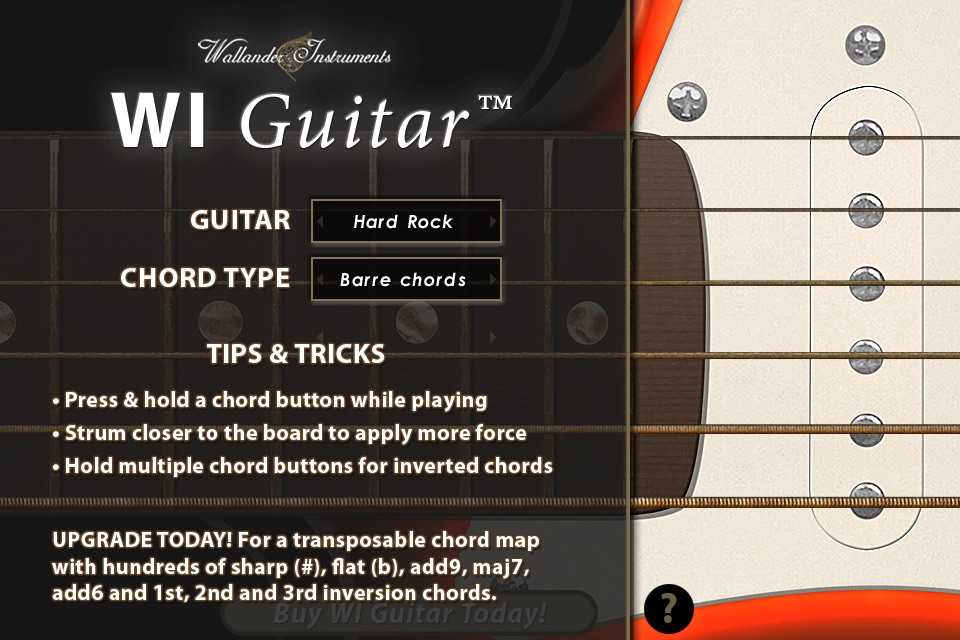 WI Guitar™ Free screenshot 4