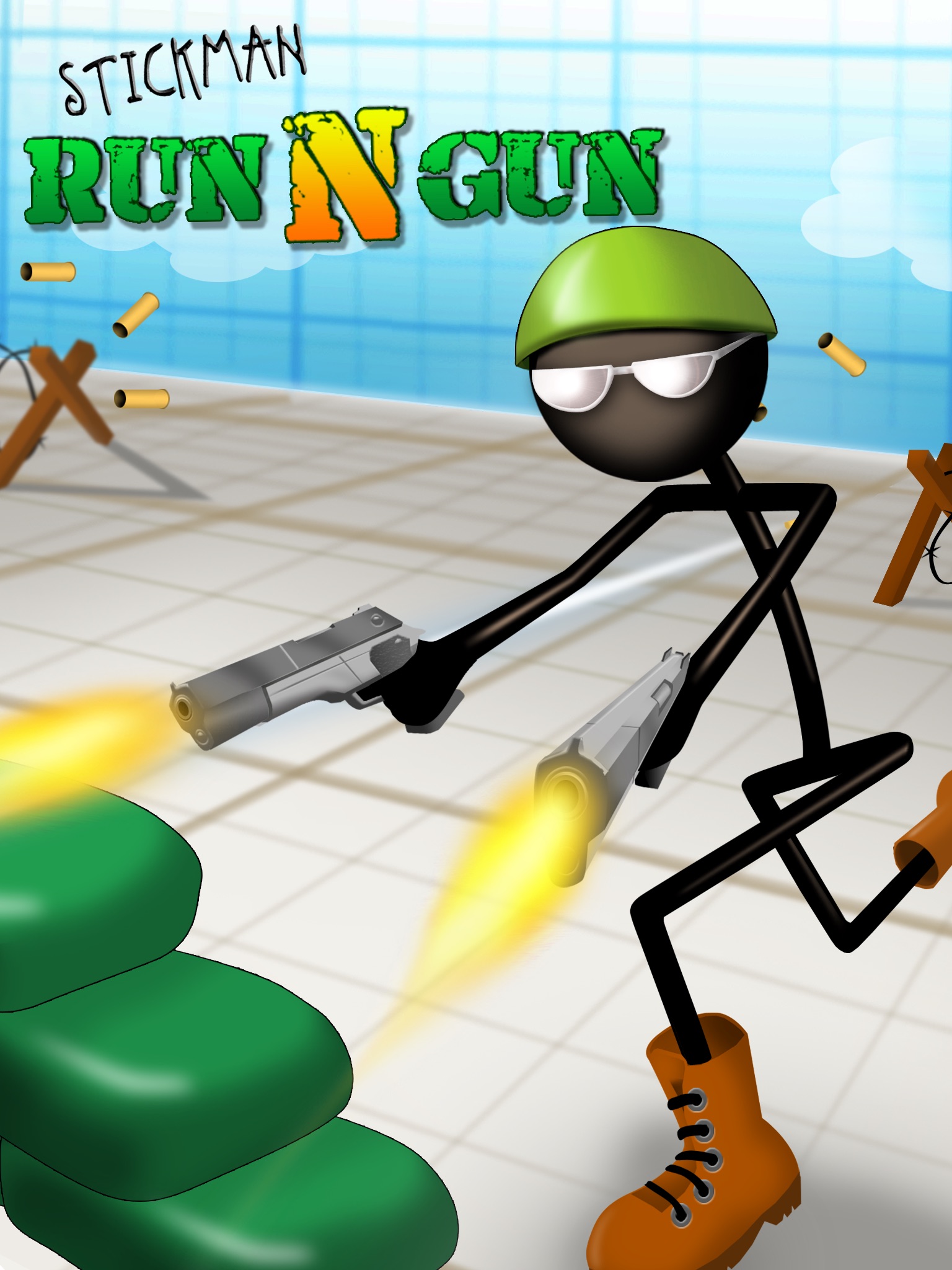 Stickman Run n Gun at App Store downloads and cost estimates and app analyse by AppStorio