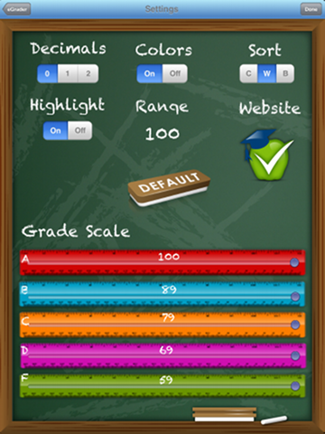 eGrader HD screenshot 4