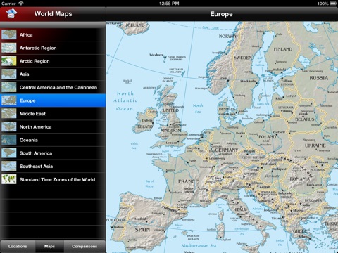 The World Factbook for iPad screenshot 4