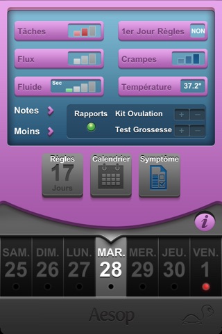 Period Pace: menstrual cycle log screenshot 4