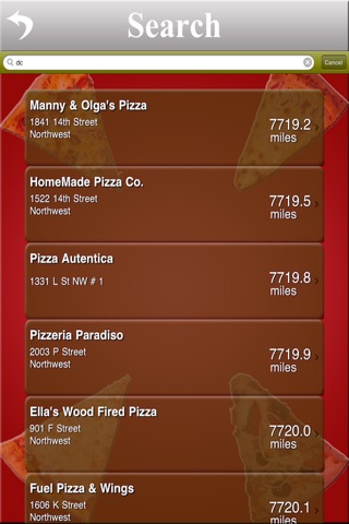 Pizza Finder - Find Nearest Pizza Restaurant screenshot 2