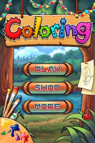Coloring Book Pet-Coloring game screenshot 3
