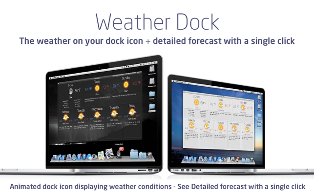 ‎Weather Dock: Desktop forecast Screenshot